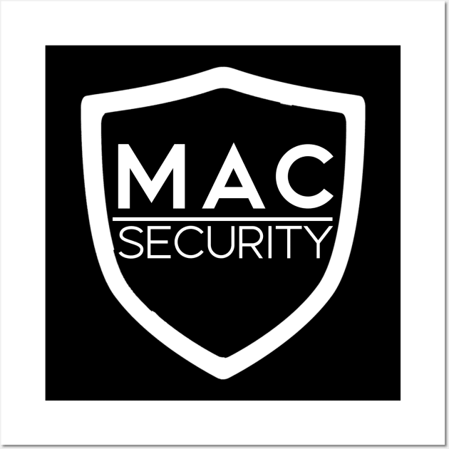 MAC Security Badge Wall Art by AbigailDavies